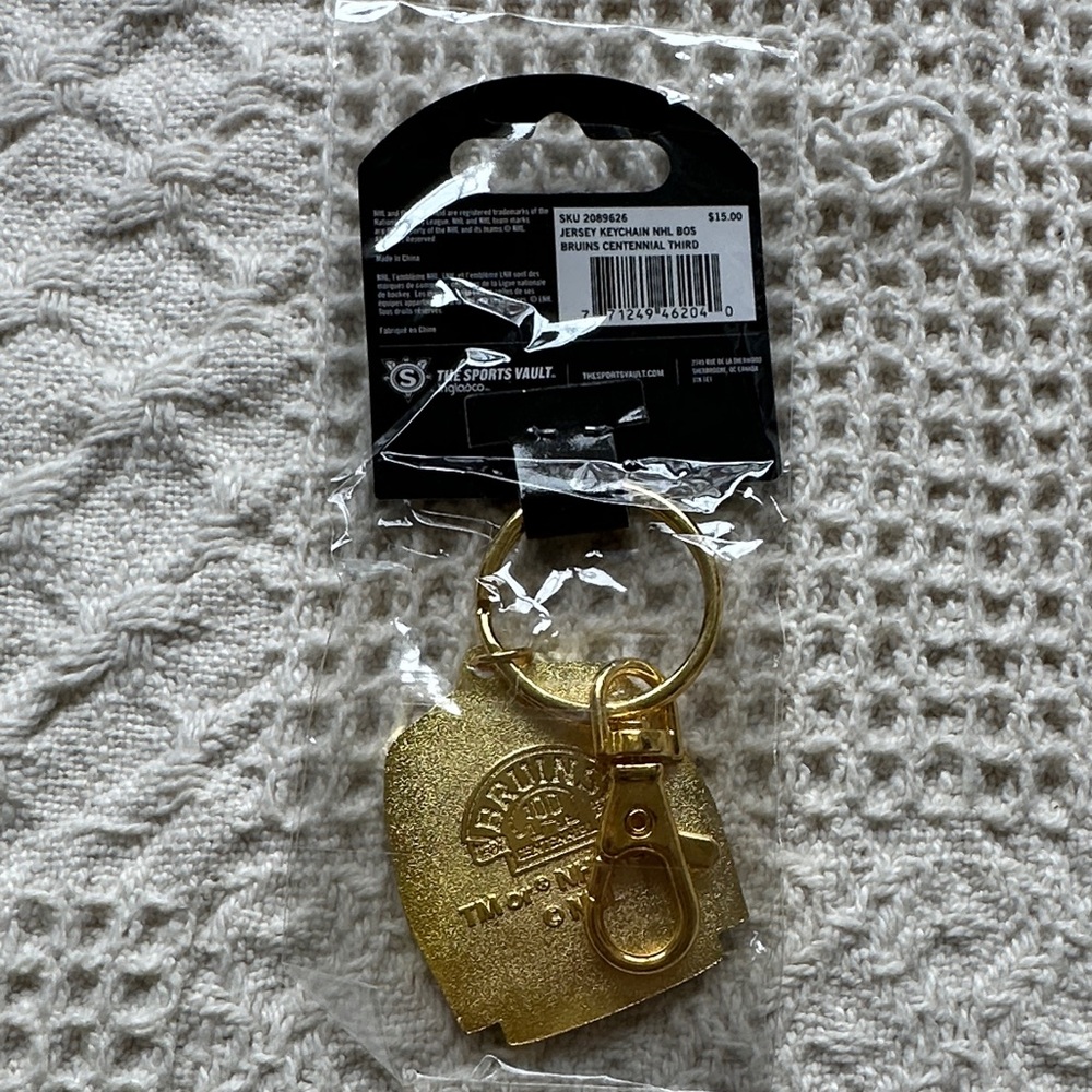 Boston Bruins Keychain - Picture 2 of 3